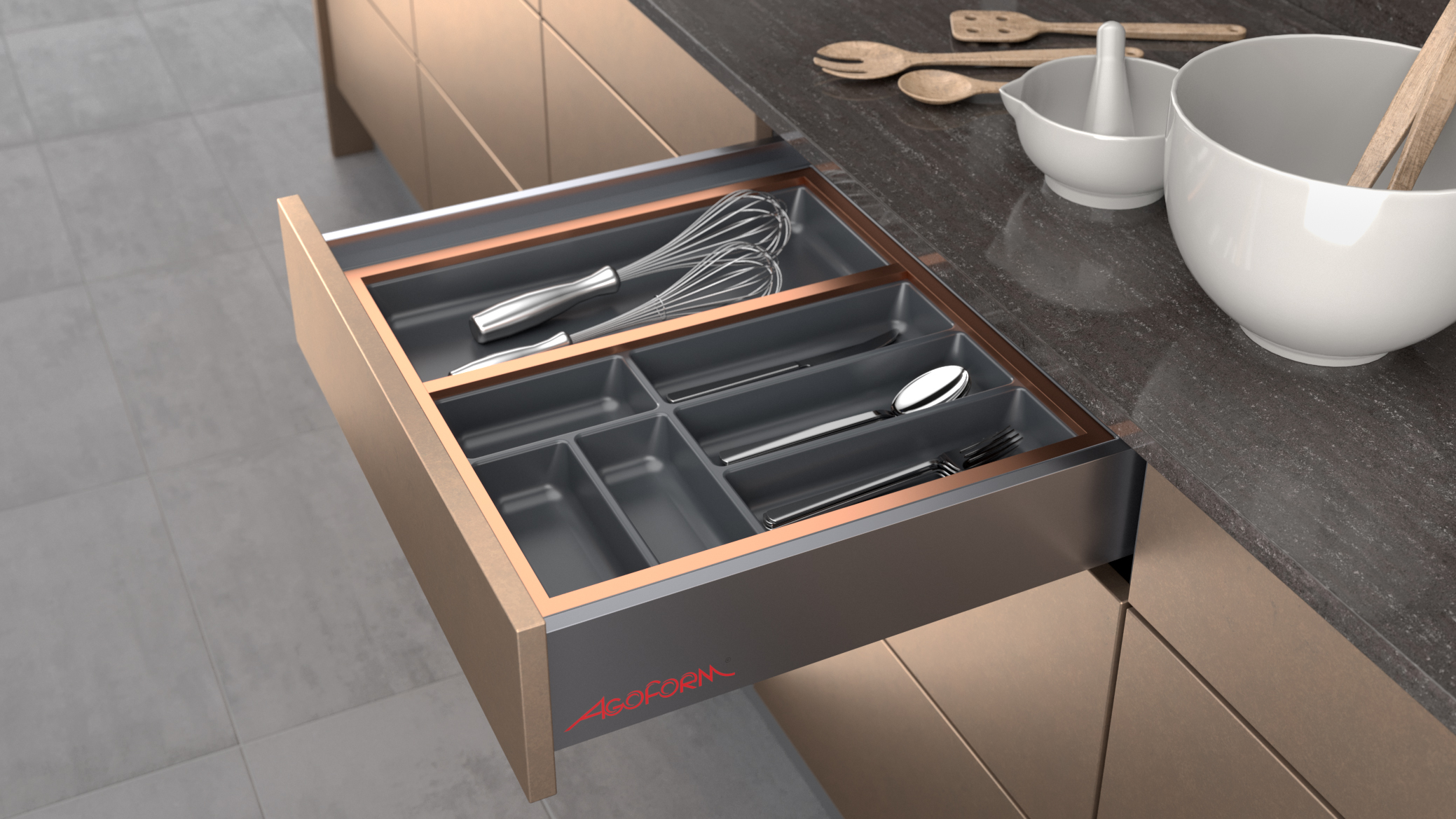 Besteckeinsatz CADRE II